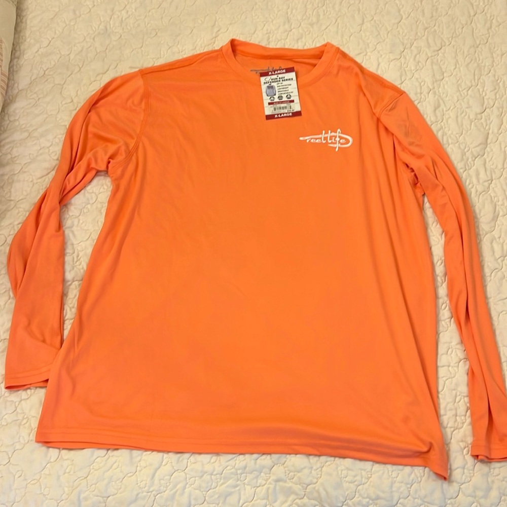 Reel life sun ray defender shirt